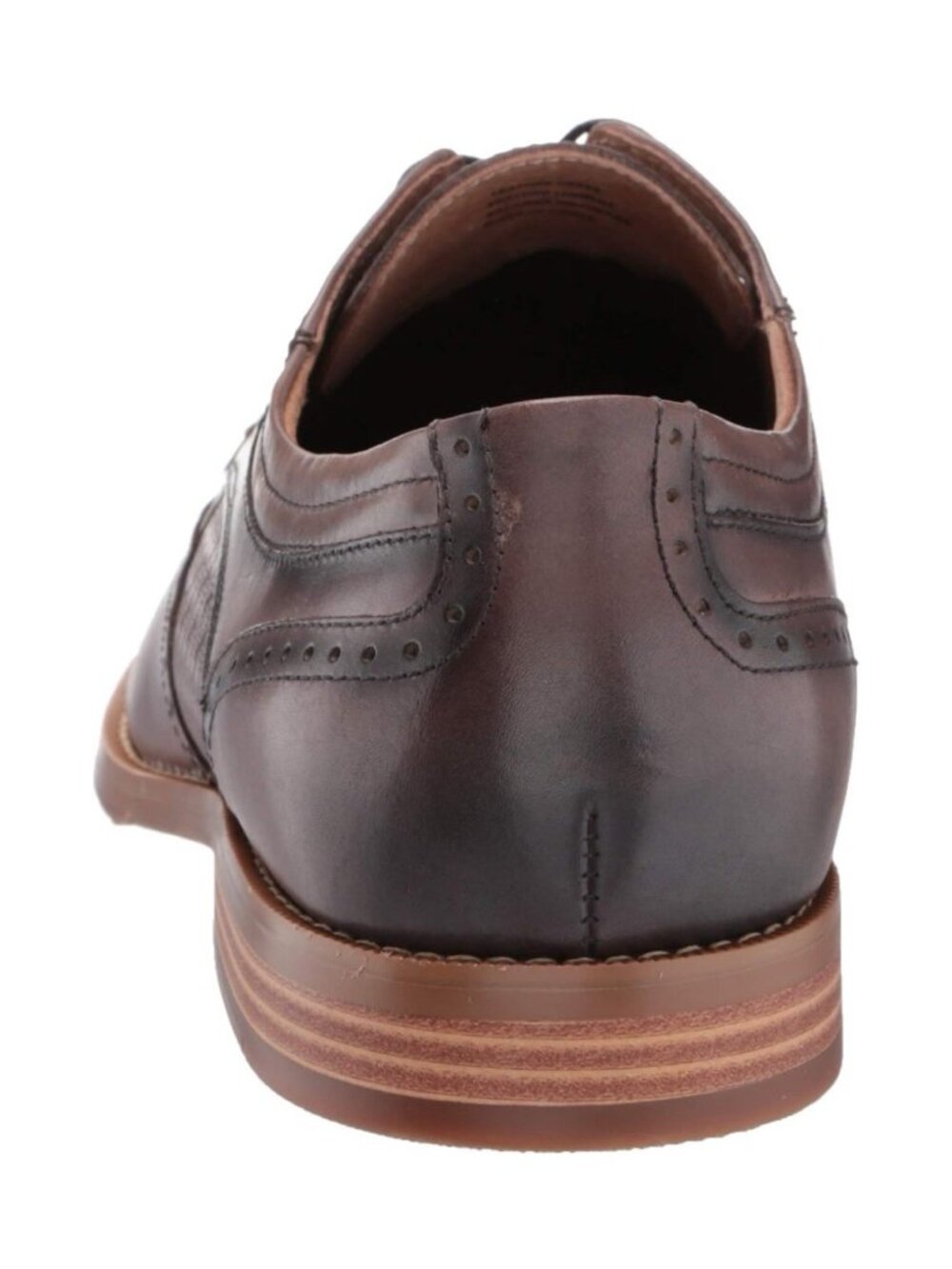 New Stacy Adams Fallon Gray Wingtip Oxford Dress Shoes Men’s 11.5M - Picture 3 of 7